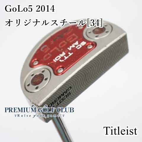 【中古】[Cランク] パター タイトリスト　ｽｺｯﾃｨｷｬﾒﾛﾝ GoLo5 2014/オリジナルスチール[34]//3.5[3245]