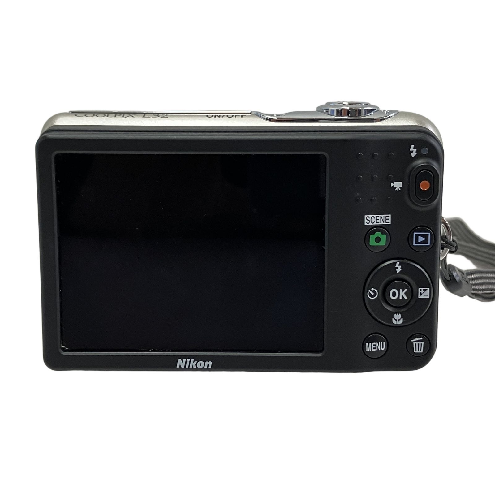 Nikon COOLPIX L32 シルバー コンパクトデジタルカメラ ニコン 中古