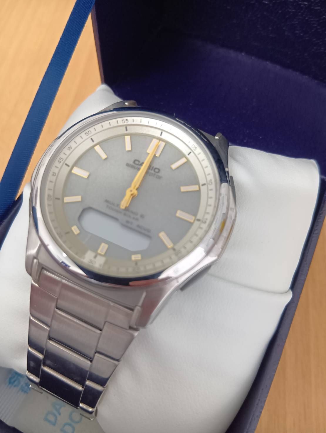 カシオ CASIO ウェーブセプター wave ceptor 腕時計 電波ソーラー WAVE 