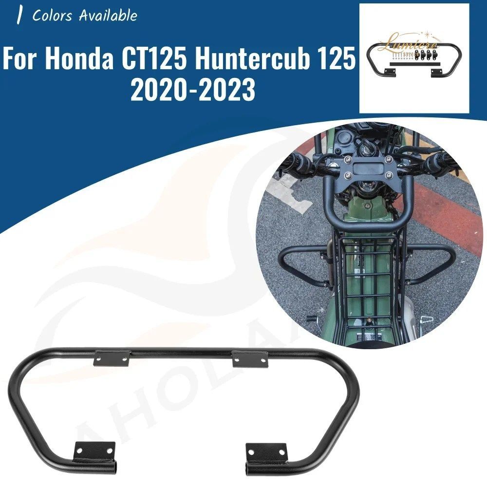 For Honda HunterCub 2020-2023 Hunter Cub CT 125 CT125 Crash Bar Engine Side Guard Bumper Upper Frame Slider Falling Protector
