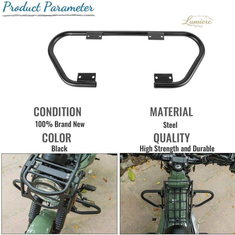 For Honda HunterCub 2020-2023 Hunter Cub CT 125 CT125 Crash Bar Engine Side Guard Bumper Upper Frame Slider Falling Protector