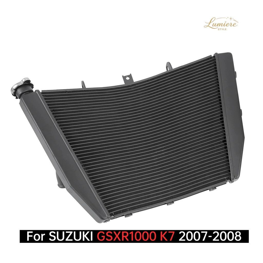 Motorcycle Aluminium Radiator Cooler Cooling Water Tank for Suzuki GSXR1000 K7 2007 2008 GSXR GSX-R 1000 GSX-R1000 Accessories