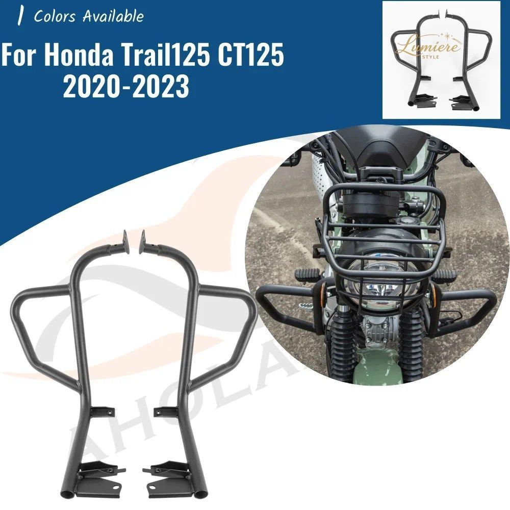 For CT125 Engine Guard Bumper For Honda Trail 125 Hunter Cub Huntercub 2020-2023 Motorcycle Highway Crash Bar Frame Protection