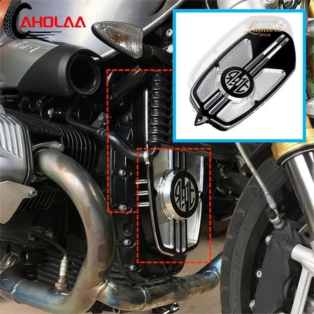 For BMW R Nine T 9 R9T 2014-2021 Radiator Front Engine Case Cover Breast Plate Frame Protector Chassis Guard Cabin Protection