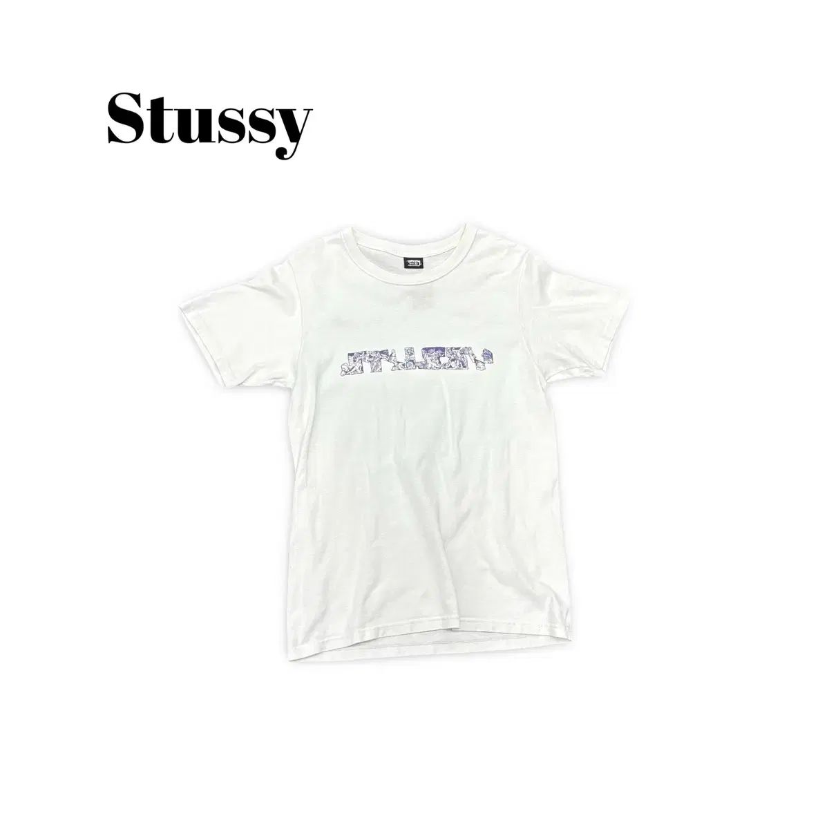 (90) STUSSY スカルプチャー 半袖