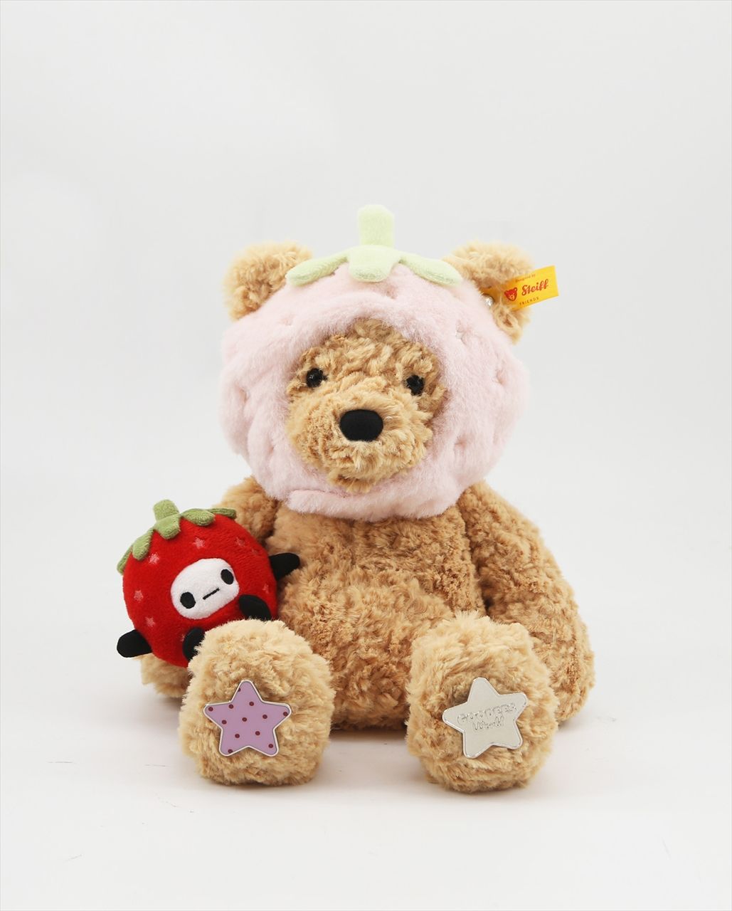 【ARTOX】GOODBAI GOODEES × STEIFF × ARTOX ストロベリー フィン ぬいぐるみ テディベア