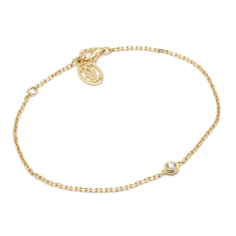カルティエ Cartier ダムールブレスレット SM スモール 750YG