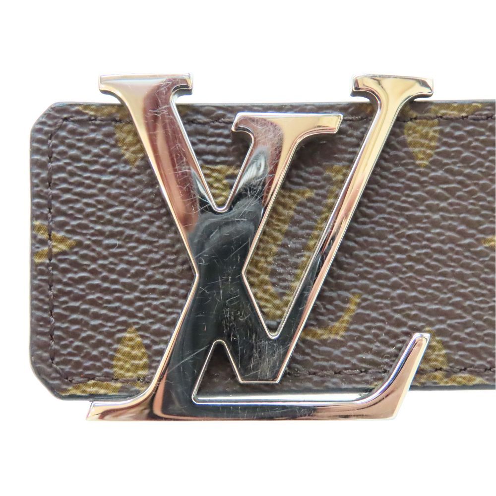 中古】LOUIS VUITTON ルイヴィトン M9821 ベルト LVイニシャルバックル