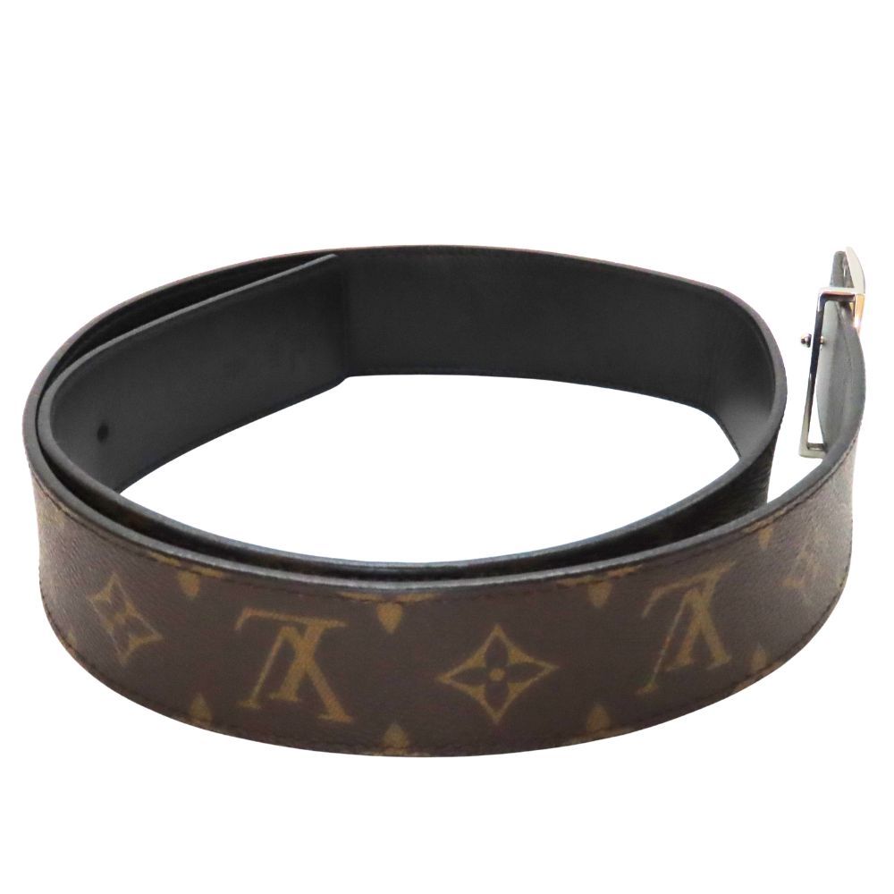 美品　LOUIS VUITTON モノグラム　ベルト　LVバックル　m9821 中古】LOUIS VUITTON ルイヴィトン M9821 ベルト LVイニシャルバックル