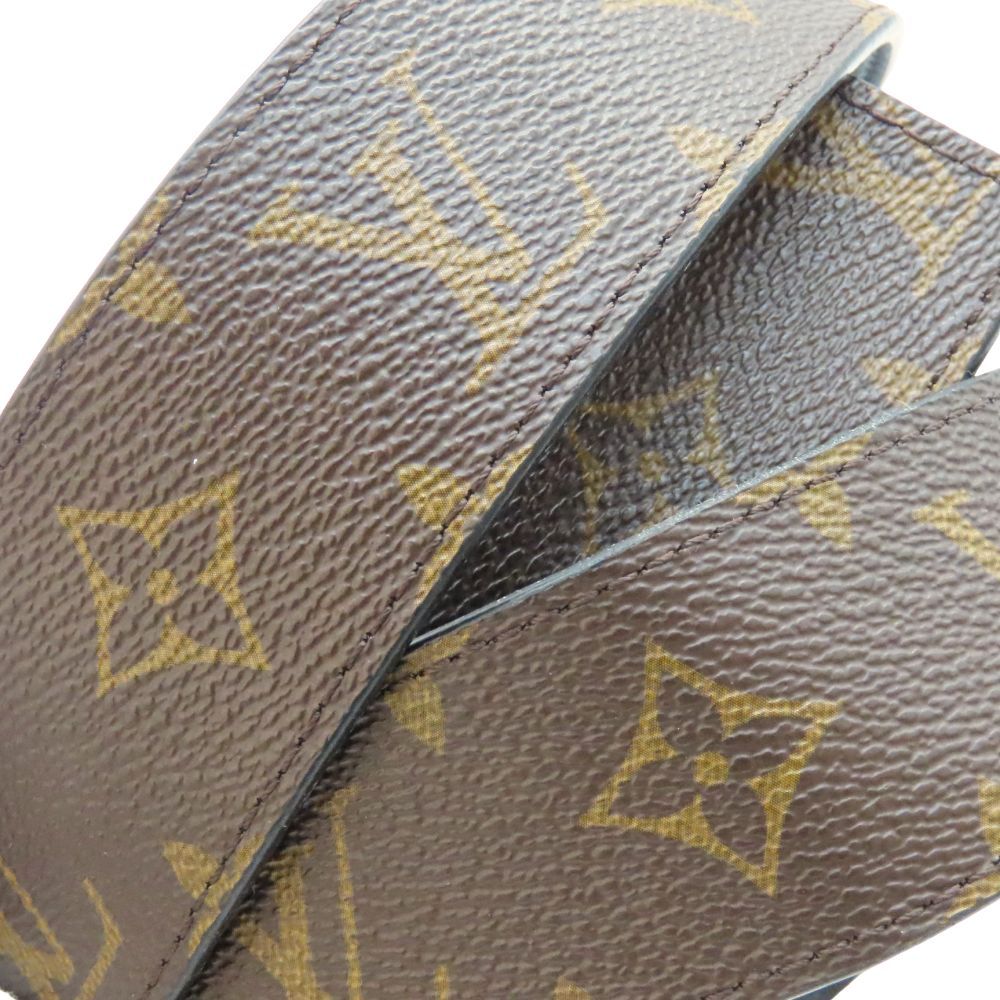 中古】LOUIS VUITTON ルイヴィトン M9821 ベルト LVイニシャルバックル