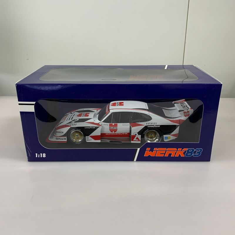 【中古品】 WERK83 FORD CAPRI TURBO GRUPPE 5 1/18 フォードカプリ ミニカー 【061-260624-AS-1-min】