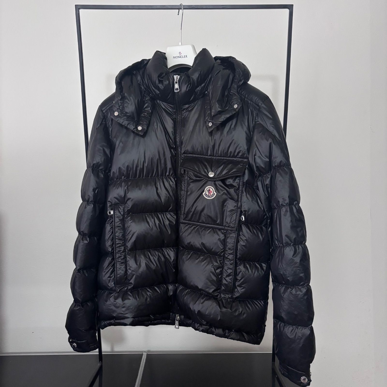 モンクレール★ダウンジャケット★ブラックMONCLER★WOLLASTON★2023〜2024秋冬