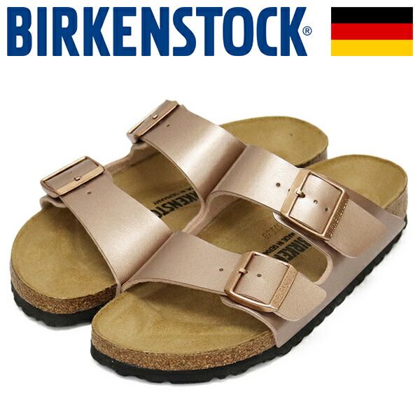 BIRKENSTOCK (ビルケンシュトック) 1023960 ARIZONA アリゾナ ビルコフローサンダル COPPER ナロー BI605 ナロー 38-約24.5cm