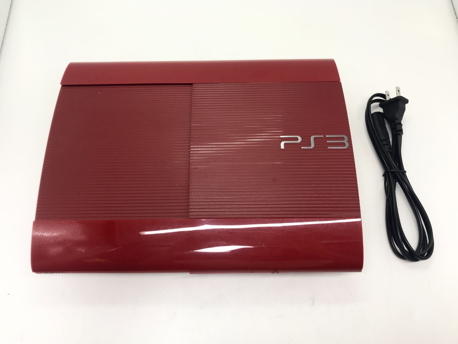 【本体のみ・動作確認済み】PlayStation3 250GB ガーネット・レッド