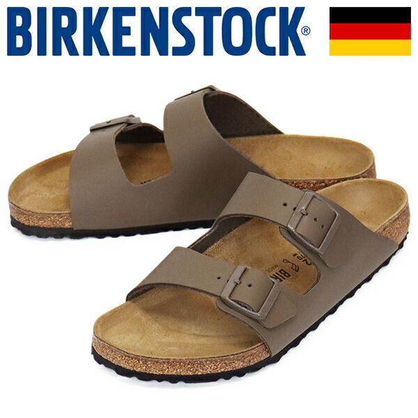 BIRKENSTOCK (ビルケンシュトック) 1029153 ARIZONA アリゾナ ナチュラルレザーサンダル CONCRETE GRAY レギュラー BI593 レギュラー 41-約26.5cm