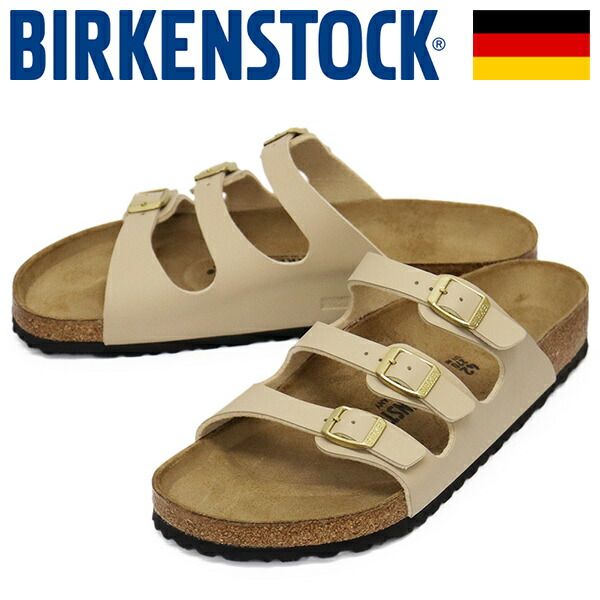 BIRKENSTOCK (ビルケンシュトック) 1029244 FLORIDA フロリダ ビルコフローサンダル SANDCASTLE レギュラー BI592 レギュラー 43-約28.0cm