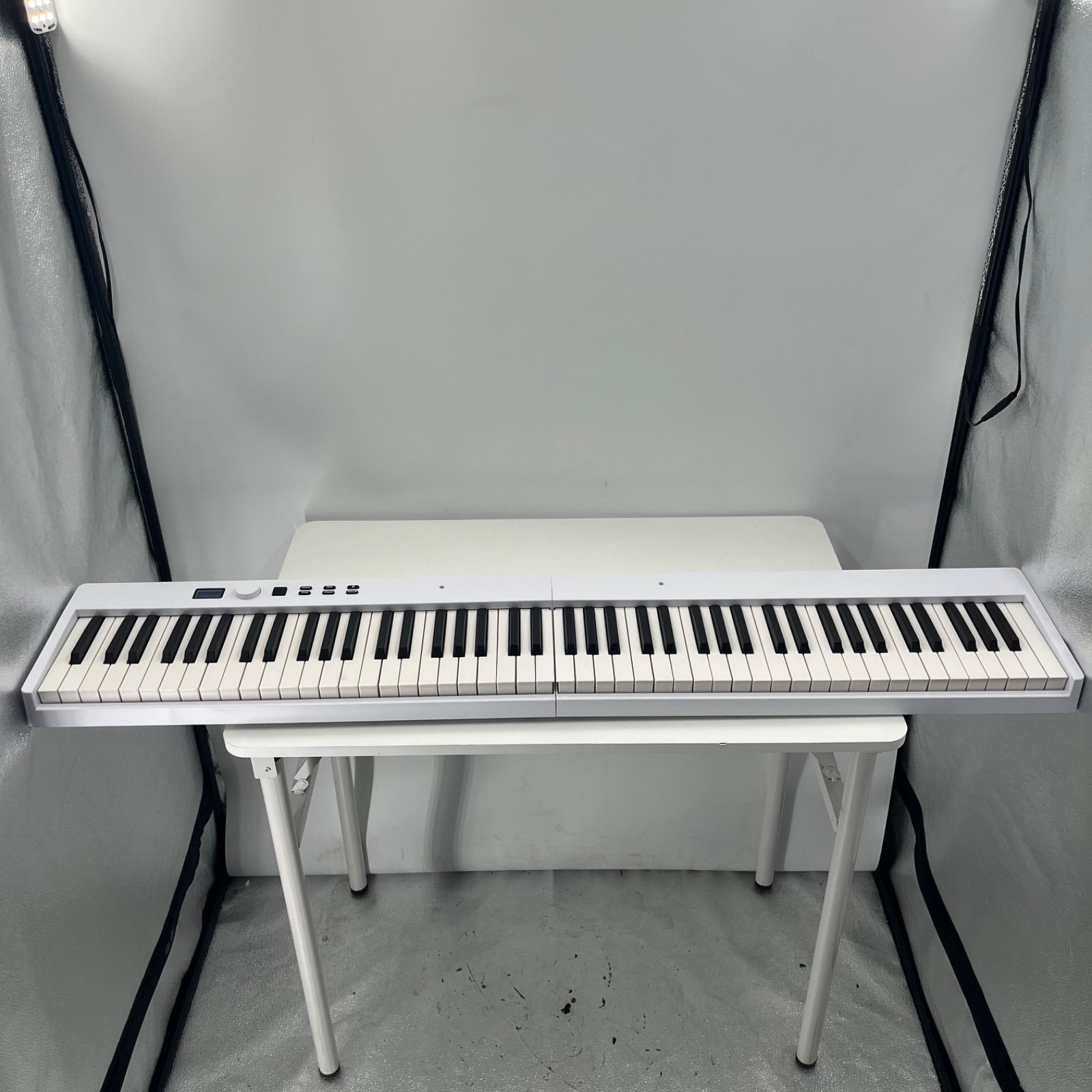 Longeye FOLD PRO 電子ピアノ 88鍵盤 折りたたみ式 キーボード ケース