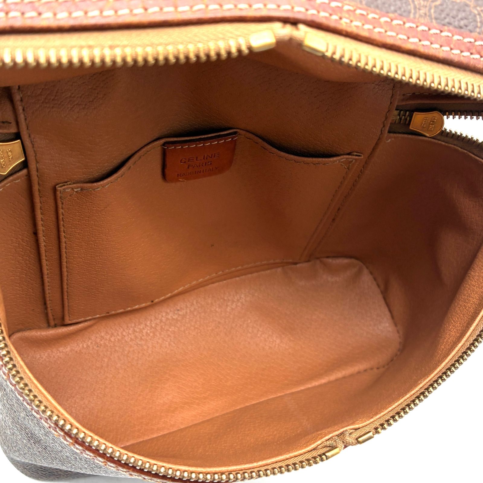 セリーヌ CELINE マカダム 2WAY バニティバッグ ショルダーバッグ 