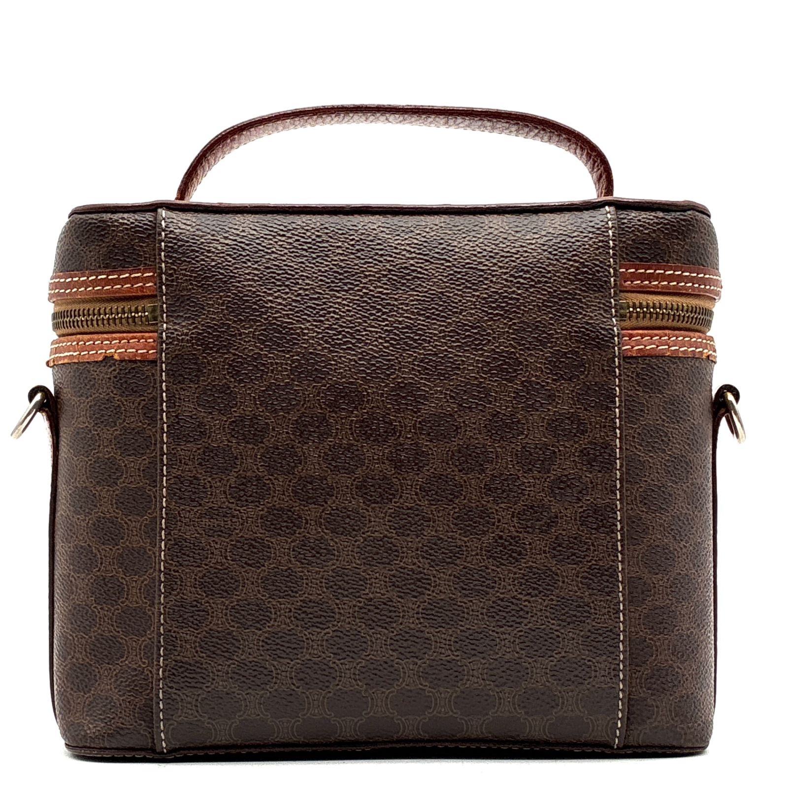 セリーヌ CELINE マカダム 2WAY バニティバッグ ショルダーバッグ 