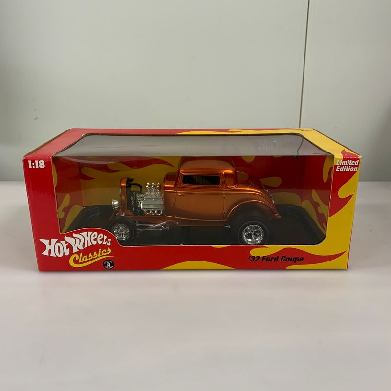 【現状渡し品】 Hot WHeeLS CLASSICS ホットウィール クラシック 1：18 32 Ford Coupe フォードクーペ ミニカー 【061-260624-AS-2-min】