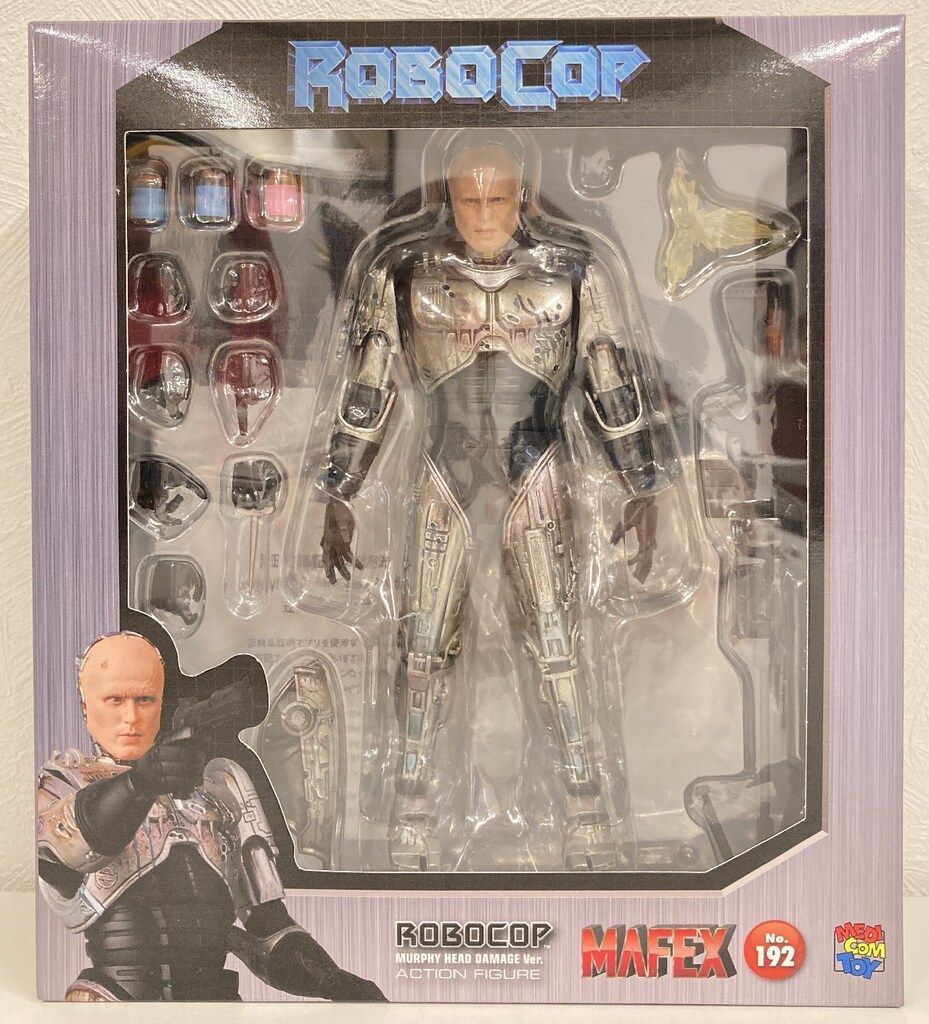 メディコム トイ MAFEX ROBOCOP / MURPHY HEAD DAMAGE VER 192