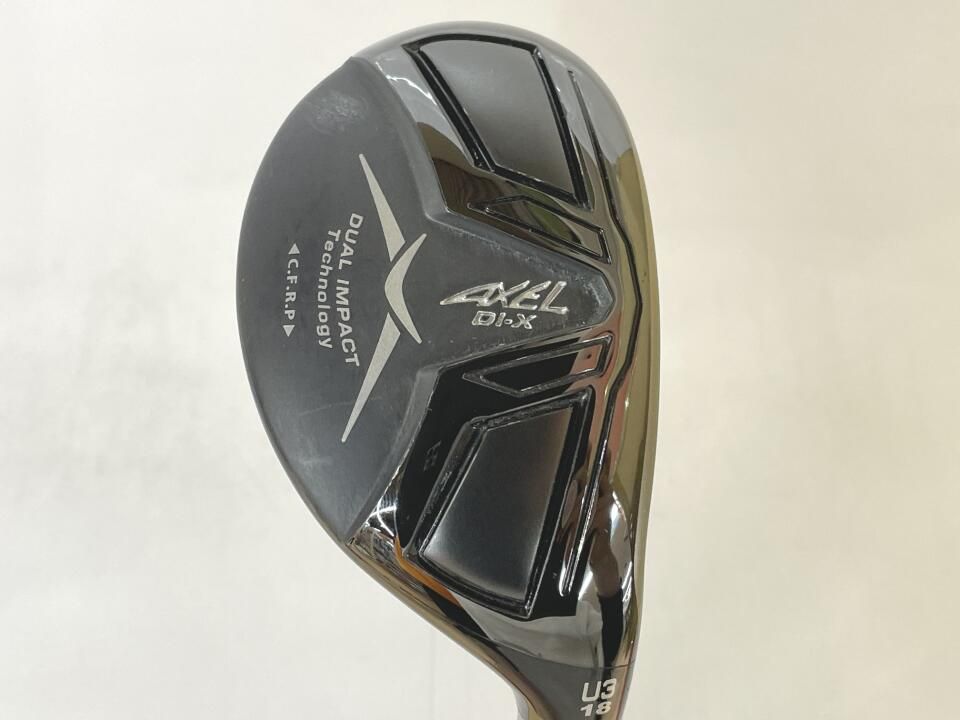 ツルヤ AXEL DI-X 18度 AXEL DI-X Speeder (STANDARD) Sフレックス ユーティリティ 中古 ゴルフドゥ!岡山青江店【最短即日発送】