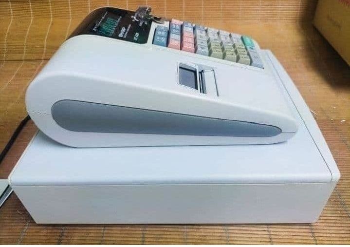 シャープレジスター XE-A20 店名設定無料ロゴ可能機種 000340 - メルカリ