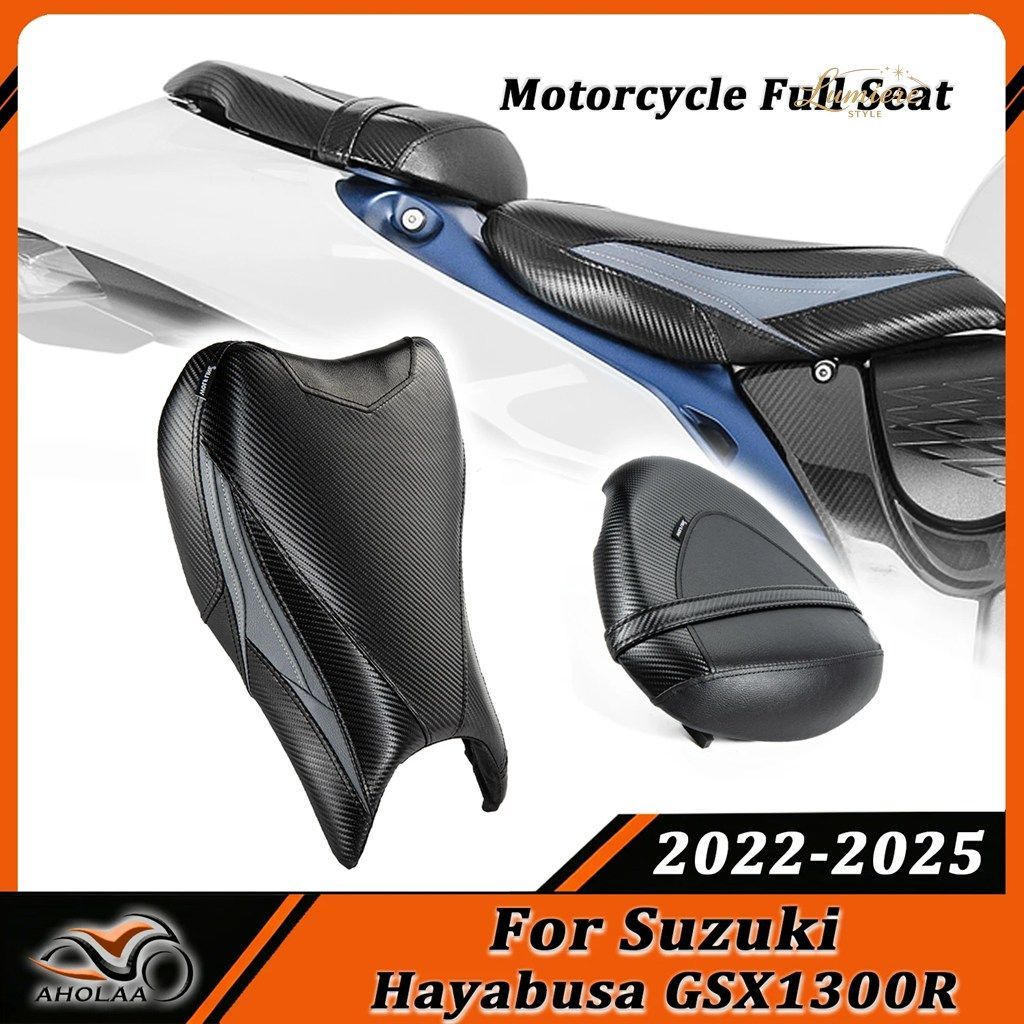 Front Driver Rider Rear Passenger Seat Cushion Cowl For Suzuki Hayabusa GSX 1300R GSX1300R 2022-2025 Motorcycle Accessories