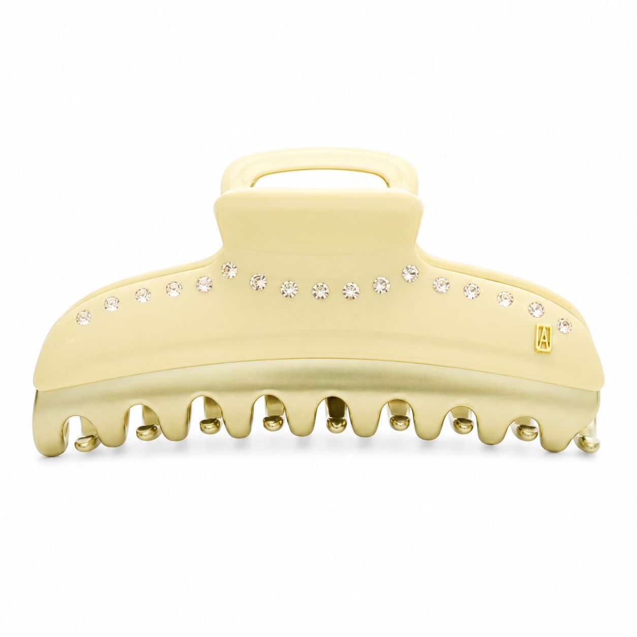 【ギフト対応可】アレクサンドルドゥパリ ALEXANDRE DE PARIS ヘアクリップ Vendome L Clip Swarovski Crystal アイボリー ヘアアクセサリー レディース おしゃれ 人気 ブランド 誕生日 記念 プレゼント 送料無料