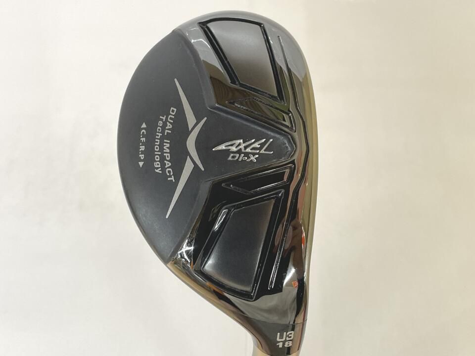 ツルヤ　AXEL DI-X　18度　AXEL DI-X Speeder (STANDARD)　Sフレックス　ユーティリティ　中古　ゴルフドゥ！岡山青江店【最短即日発送】