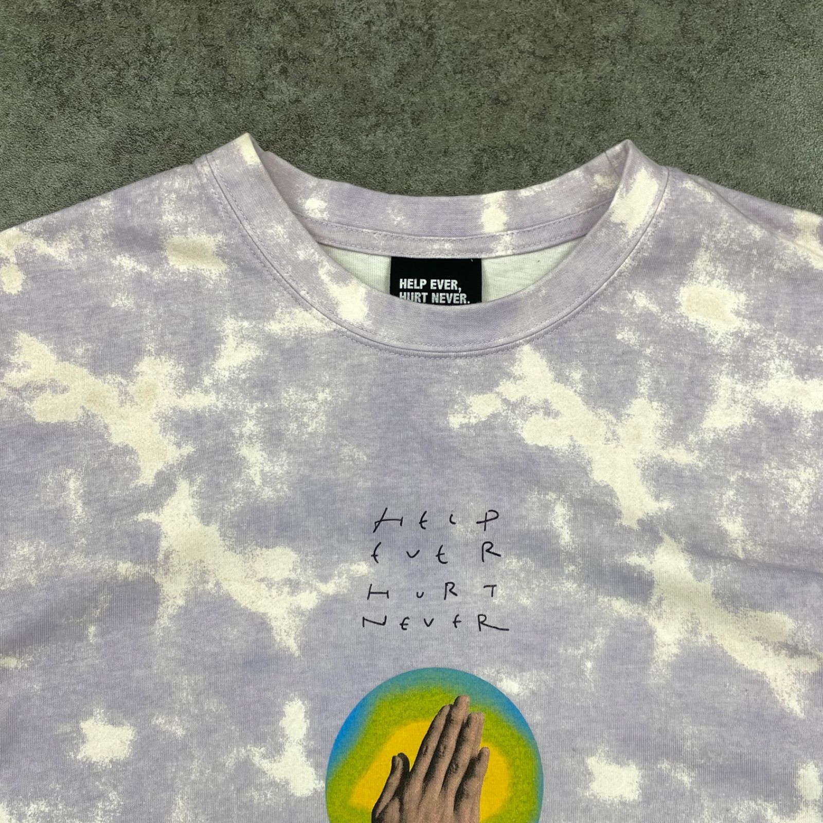 藤井風 Prayer HELP EVER HURT NEVER Tシャツ お祈り グラフィック