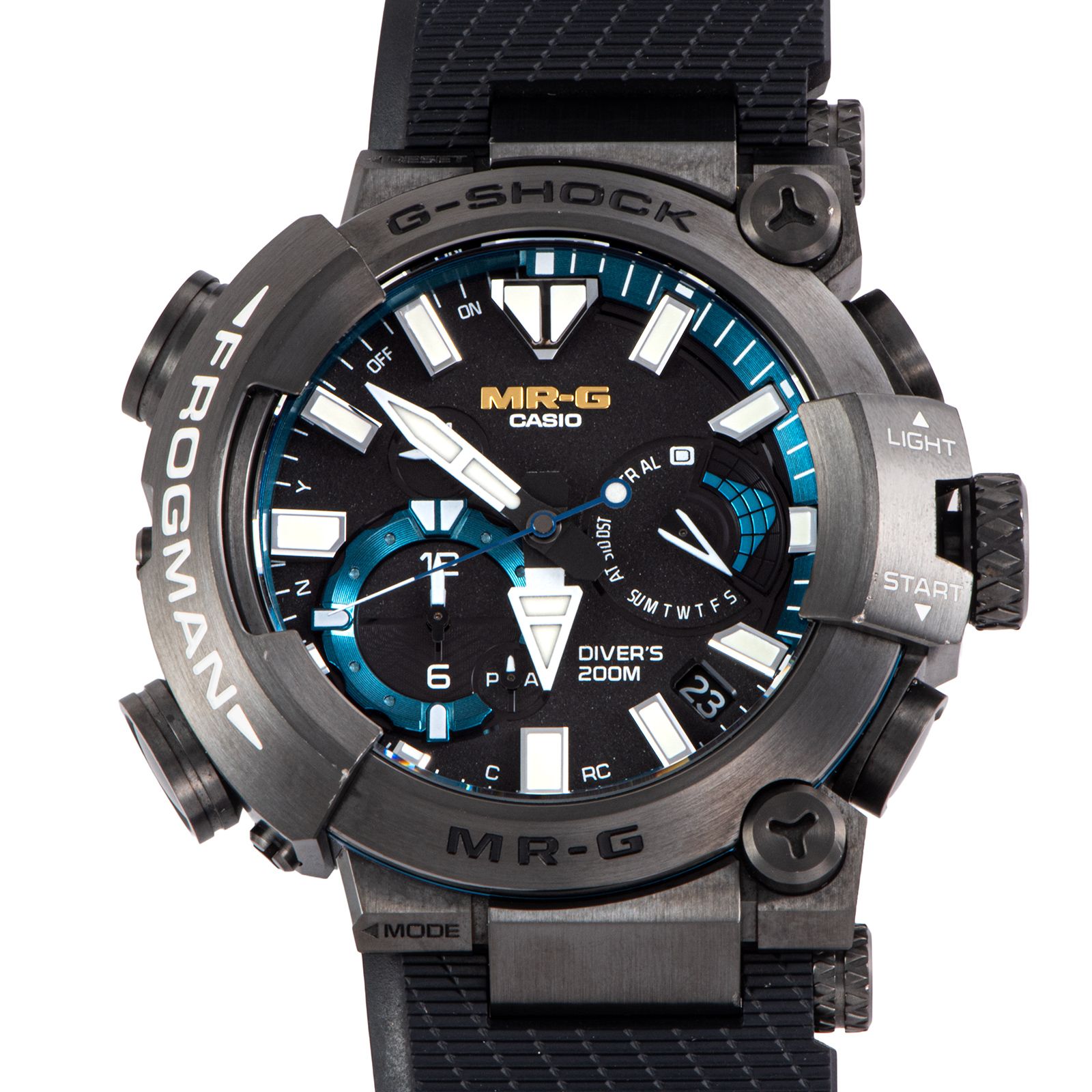 CASIO FROGMAN カシオ フロッグマン チタン DW-8200 腕時計 ブラック