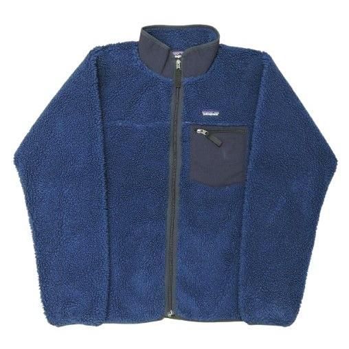 ▲25FWモデル パタゴニア クラシック レトロX ジャケット サイズM ブルー 23057FA25 ボアジャケット patagonia 中古品(132)