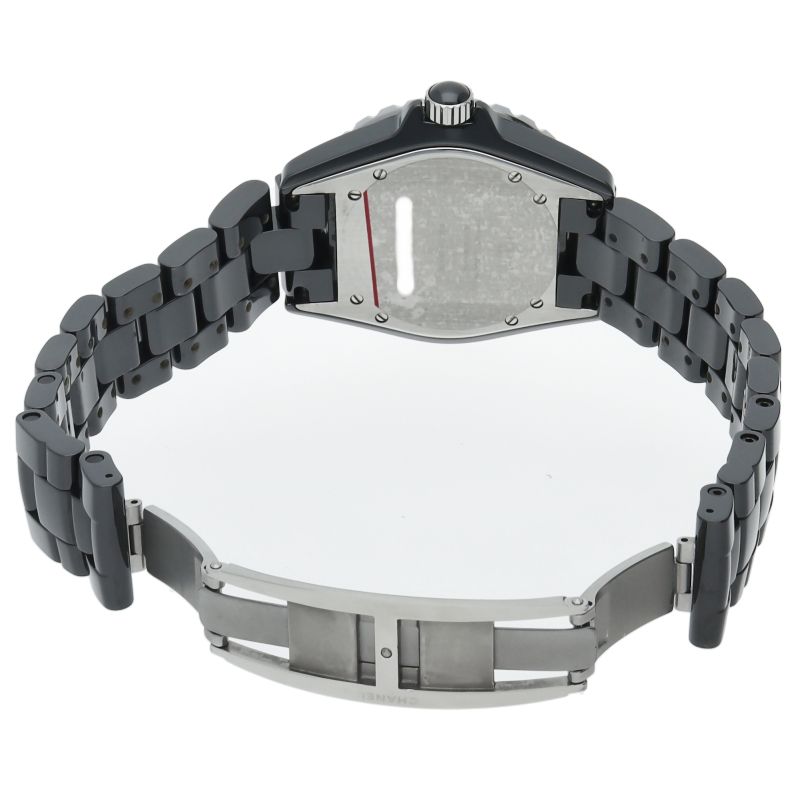 シャネル J12 ウォッチ 38mm オートマチック H0685 箱 保証書 修理書