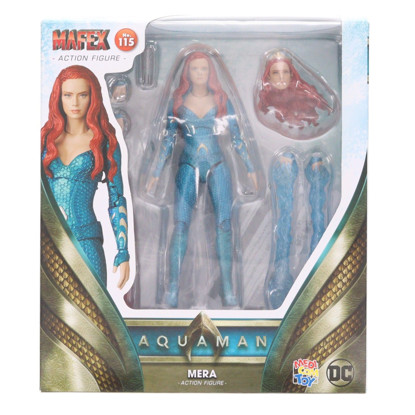 マフェックス No.115 MAFEX MERA(メラ) AQUAMAN(アクアマン) 完成品