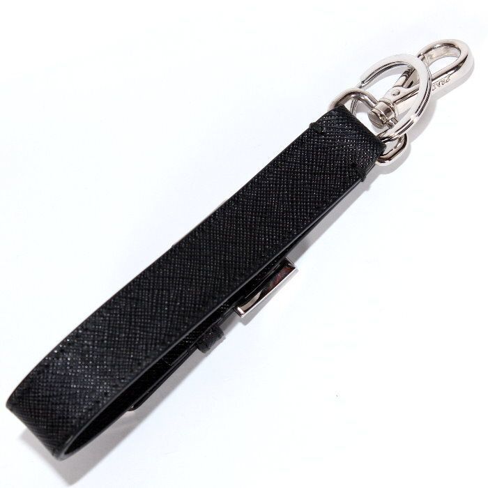 PRADA プラダ サフィアーノレザー キーチェーン 2PP186 053 F0002 NERO