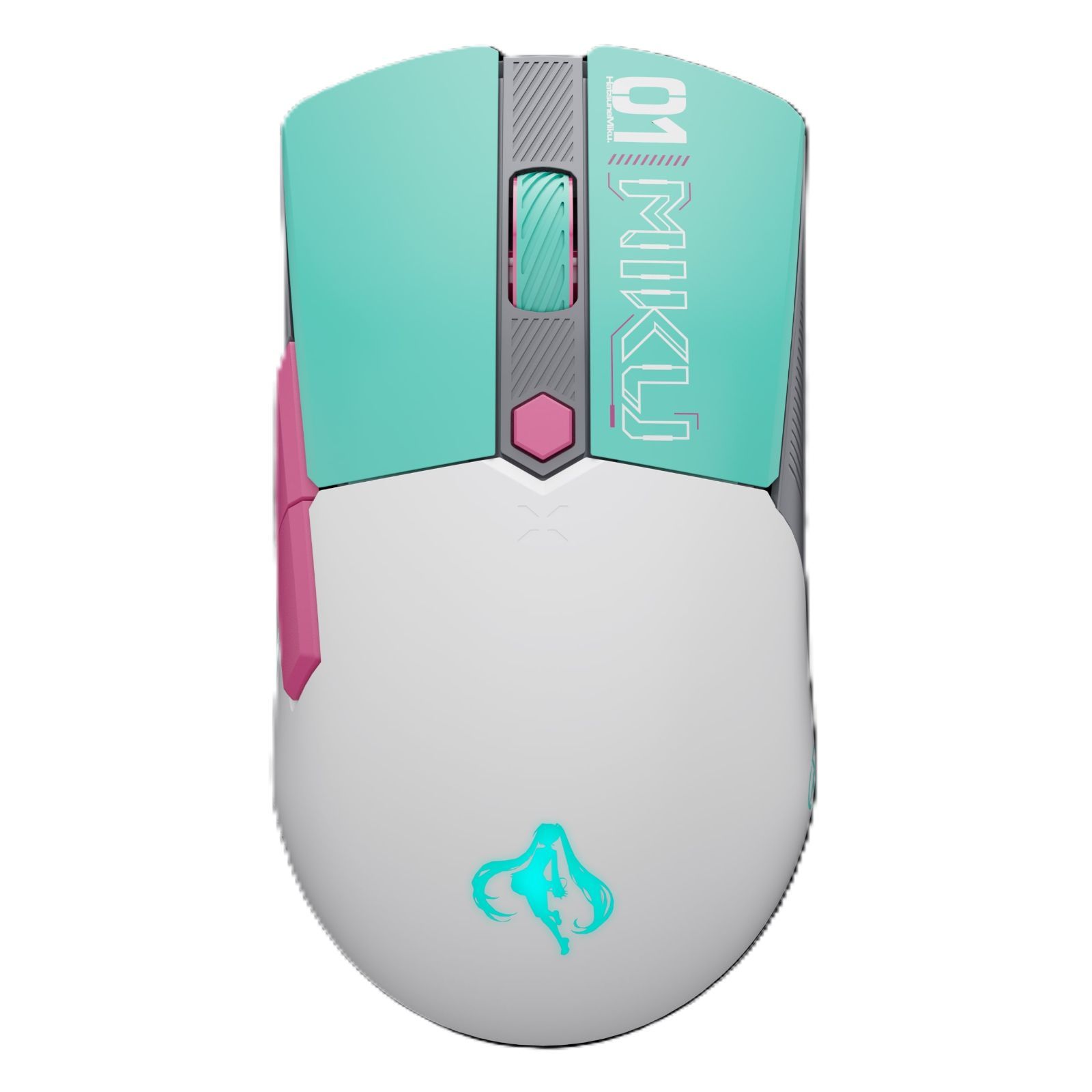 【箱破損】【未開封・未使用】ASUS ゲーミングマウス TUF GAMING Mini Wireless Mouse Hatsune Miku Edition TUF/MINI/WL/MIKU【初音ミク】