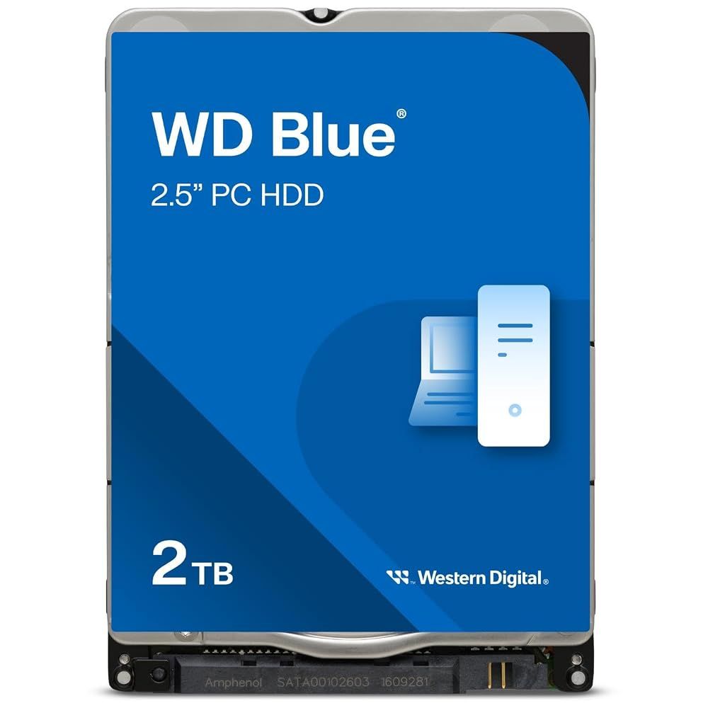 ウエスタンデジタル(Western Digital) HDD 2TB WD Blue PC 2.5インチ 内蔵HDD WD20SPZX