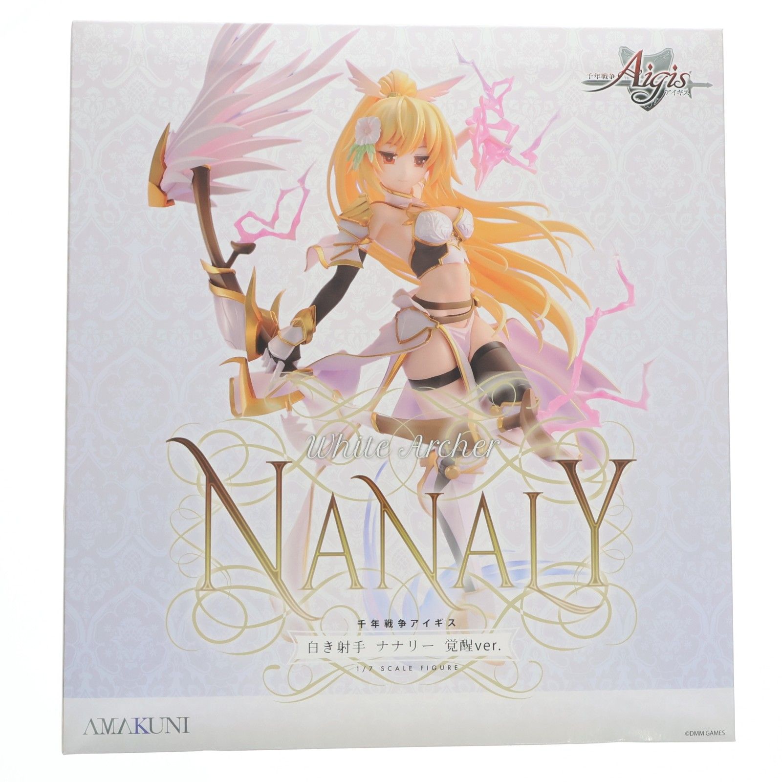 白き射手ナナリー 覚醒ver. 千年戦争アイギス 1/7 完成品 フィギュア