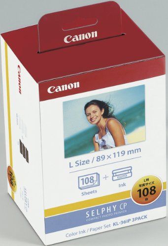 キヤノン カラーインク/ペーパーセット KL-36IP 3PACK（SELPHY CPシリーズ消耗品）koe