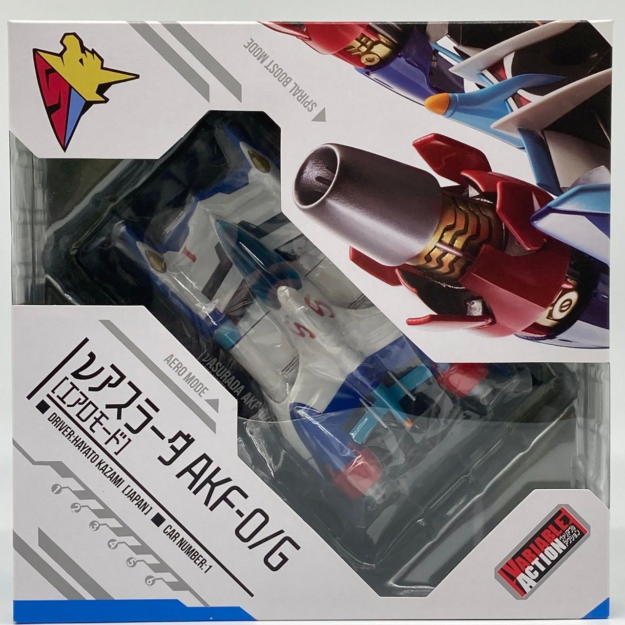 【未開封】ヴァリアブルアクション 新世紀GPXサイバーフォーミュラSIN ニューアスラーダ AKF-0/G エアロモード #nn