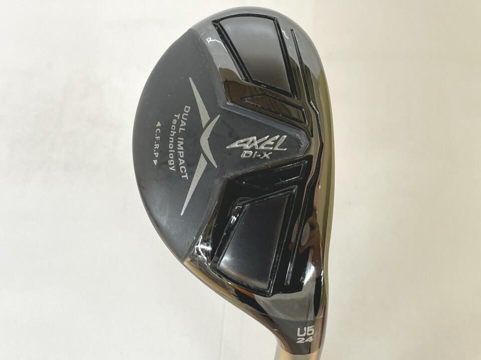 ツルヤ　AXEL DI-X　24度　AXEL DI-X Speeder (STANDARD)　Sフレックス　ユーティリティ　中古　ゴルフドゥ！岡山青江店【最短即日発送】
