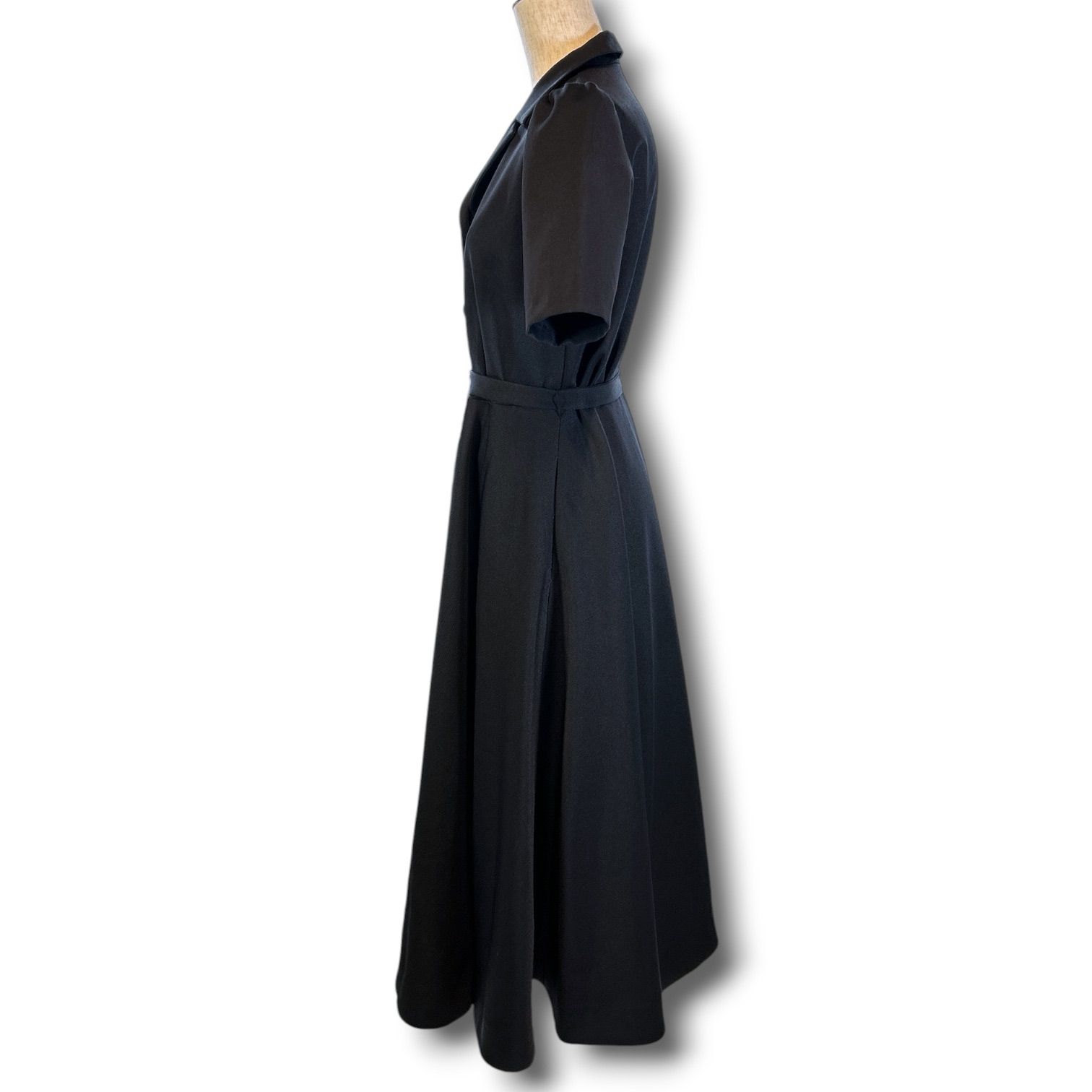新品 未使用 タグ付き SATOKA サトカ peony ワンピース ドレス 半袖