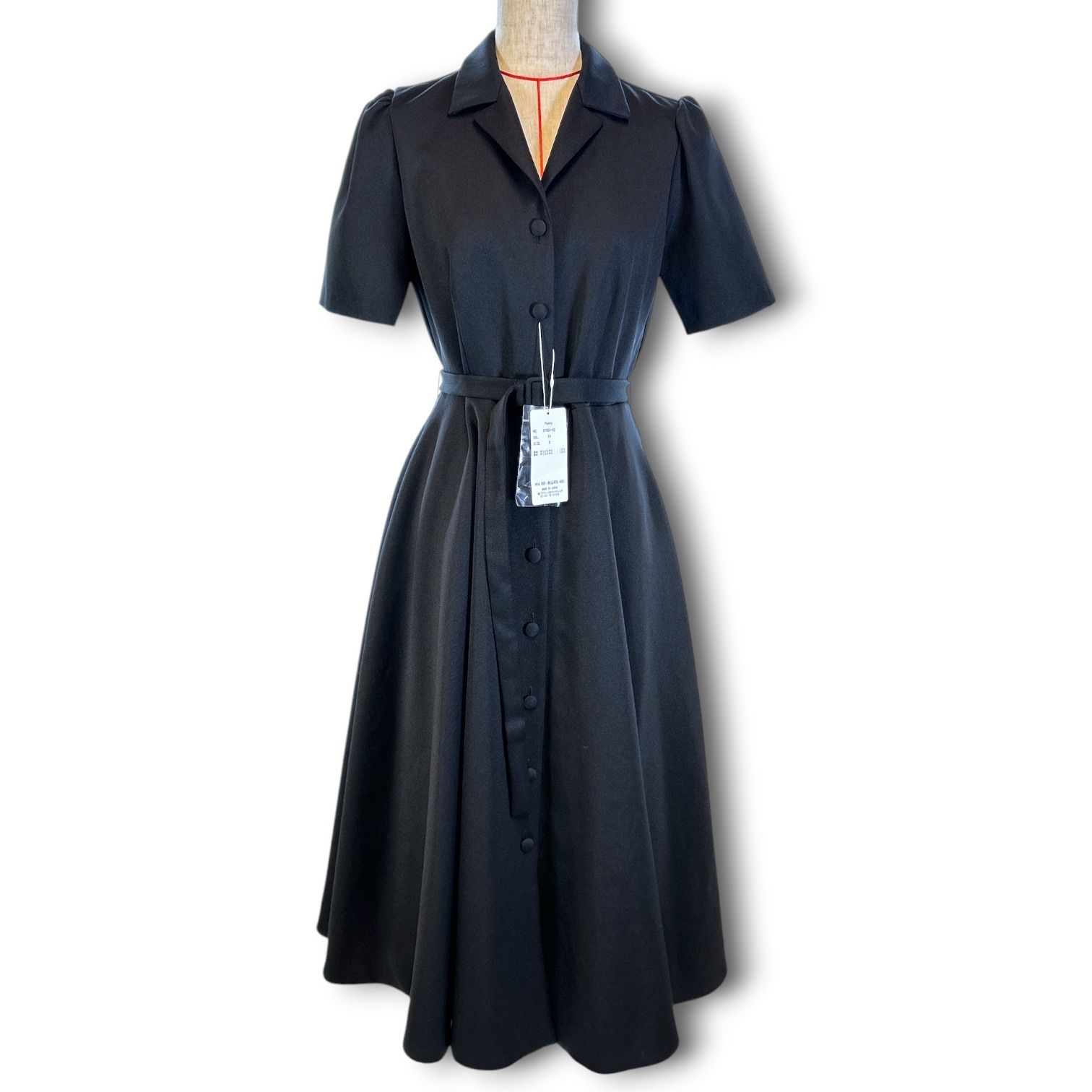 SATOKA ピオニー ベルト ワンピース サイズ 1 新品 未使用 タグ付き SATOKA サトカ peony ワンピース ドレス 半袖