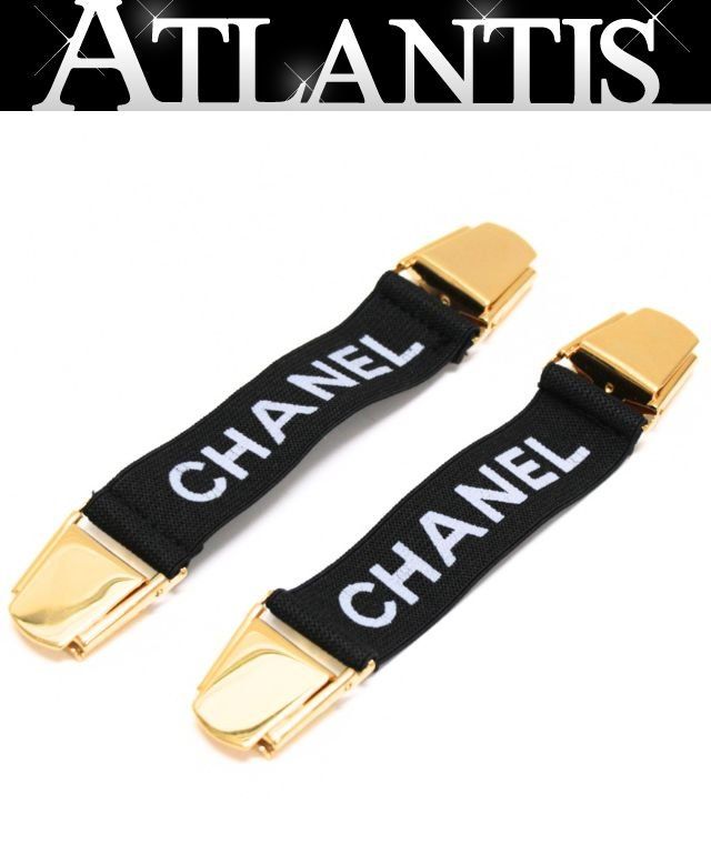 シャネル CHANEL アームバンド 黒×ゴールド 【75061】 - メルカリ