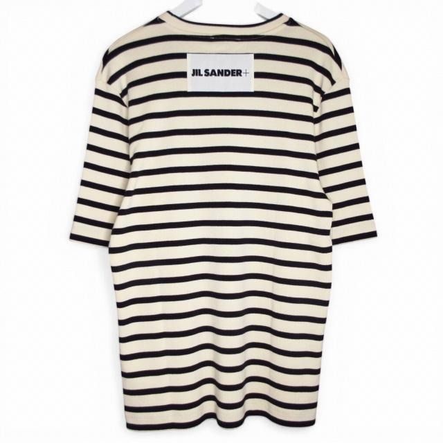 未使用品 ジルサンダープラス JIL SANDER＋ タグ付き 新品 ボーダーＴシャツ