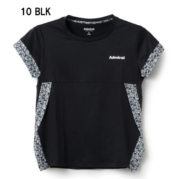 【アドミラル】Admiral ATLA619 2026春夏ウェア（レディース）リバディプリントスリットTEE