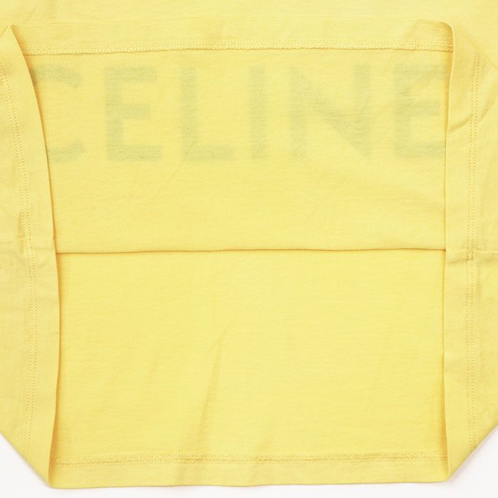 CELINE セリーヌ Tシャツ クロップド サイズ L レディース ロゴ