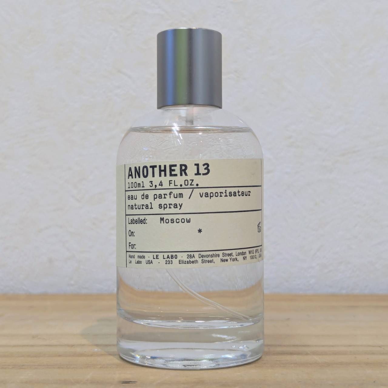 【成】LE LABO ルラボ ANOTHER 13 EDP アナザー13 100ml 残ほぼ100%【6307MO】F24