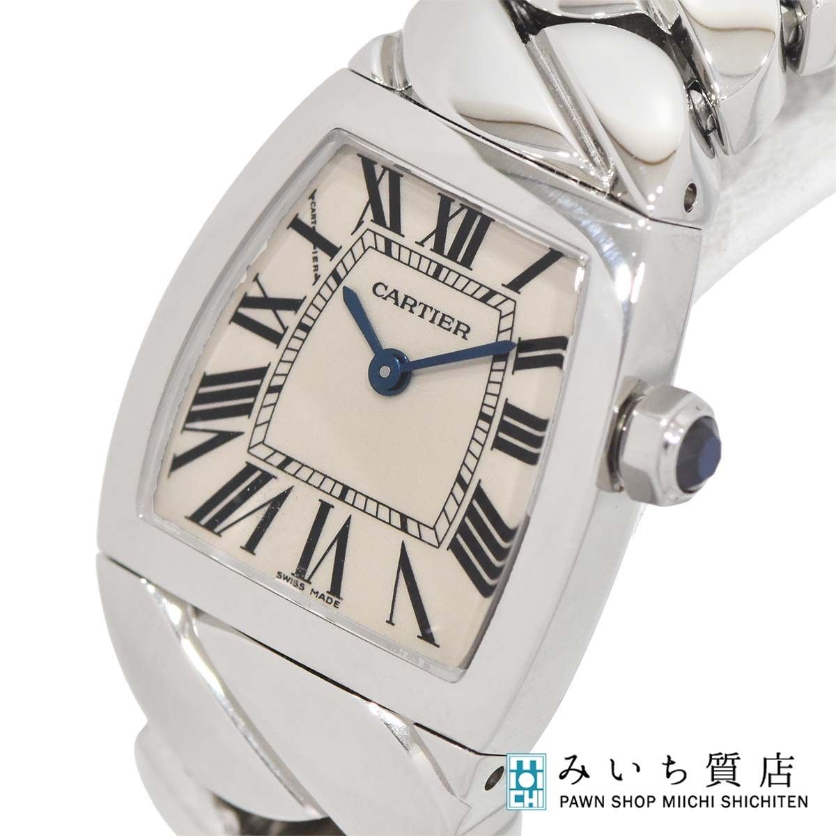 腕時計 稼働 Cartier カルティエ ラドーニャSM SS 2902 W660012L